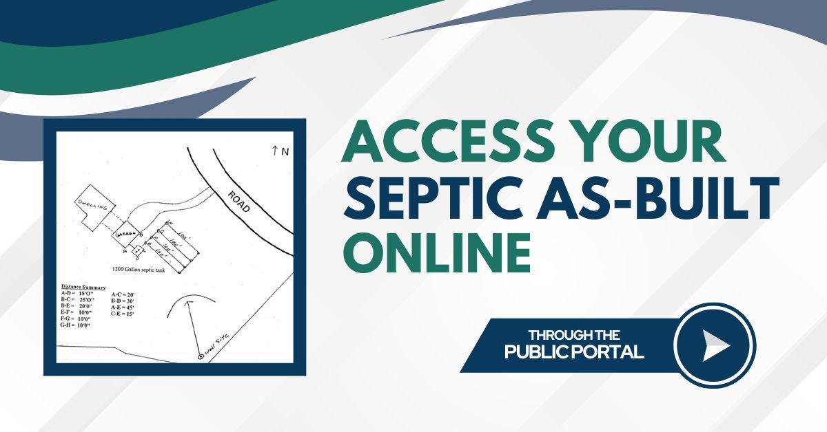 Access Your Septic AsBuilt