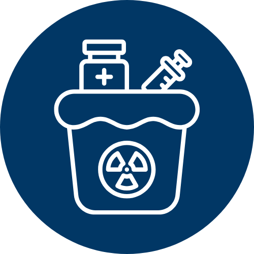 Poisoning Prevention and Medication Safety Icon - Click to jump to this section